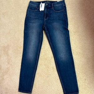 WHBM crystal embellished jeans